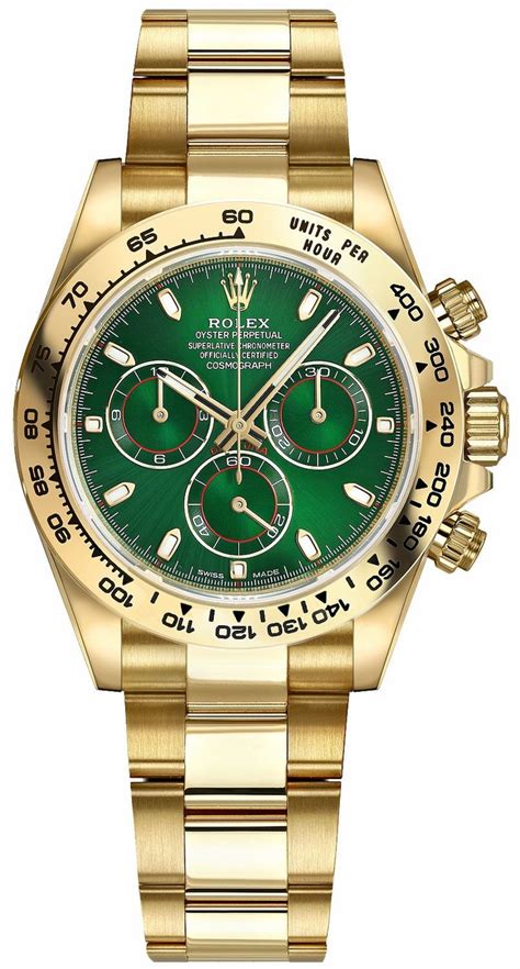 rolex daytona oro quadrante verde prezzo|Rolex Daytona 116508 Green .